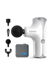Renpho PEU-RP-GM173-WH masírovací stroj Univerzální Černá, Bílá, Šedá Obrázok pre Renpho PEU-RP-GM173-WH masírovací stroj Univerzální Černá, Bílá, Šedá