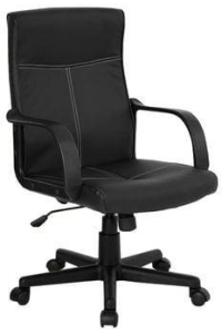 CHAIR BLACK TVEIT 56X66.5X108CM Obrázok pre CHAIR BLACK TVEIT 56X66.5X108CM