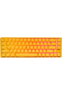Ducky One 3 SF Yellow klávesnice Hraní USB Německý Žlutá Obrázok pre Ducky One 3 SF Yellow klávesnice Hraní USB Německý Žlutá