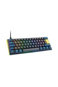 Ducky One 3 Daybreak Mini klávesnice Hraní USB Německý Černá, Modrá, Zelená Obrázok pre Ducky One 3 Daybreak Mini klávesnice Hraní USB Německý Černá, Modrá, Zelená