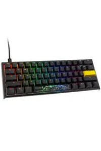 Ducky One 2 Pro Mini klávesnice Hraní USB QWERTY Americká angličtina Černá Obrázok pre Ducky One 2 Pro Mini klávesnice Hraní USB QWERTY Americká angličtina Černá