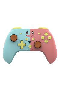 Dragonshock PopTop Modrá, Růžová, Žlutá, Hnědá Bluetooth Gamepad Analogový/digitální Nintendo Switch, PC Obrázok pre Dragonshock PopTop Modrá, Růžová, Žlutá, Hnědá Bluetooth Gamepad Analogový/digitální Nintendo Switch, PC