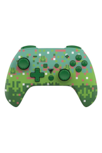 Dragonshock PopTop Zelená, Tmavě zelená, Růžová, Bílá Bluetooth Gamepad Analogový/digitální Nintendo Switch, PC Obrázok pre Dragonshock PopTop Zelená, Tmavě zelená, Růžová, Bílá Bluetooth Gamepad Analogový/digitální Nintendo Switch, PC
