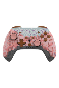 Dragonshock PopTop Růžová, Hnědá, Černá, Světle modrá, Purpurová Bluetooth Gamepad Analogový/digitální Nintendo Switch, PC Obrázok pre Dragonshock PopTop Růžová, Hnědá, Černá, Světle modrá, Purpurová Bluetooth Gamepad Analogový/digitální Nintendo Switch, PC