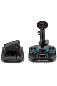 Obrázok pre Thrustmaster Sol-R 4 HOTAS Černá USB Joystick + ovládací páka motoru Analogový/digitální PC