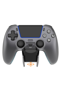 Obrázok pre Deltaco Gaming GAM-199-STEELGRAY herní ovladač Šedá, Metalická, Ocel Bluetooth/USB Gamepad PlayStation 5, Android, iOS