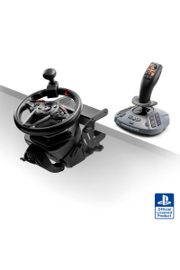 Thrustmaster T128 SimTask Farming Pack Černá USB Volant + pedály + řadicí páka Analogový/digitální PC, PlayStation 4, PlayStation 5 Obrázok pre Thrustmaster T128 SimTask Farming Pack Černá USB Volant + pedály + řadicí páka Analogový/digitální PC, PlayStation 4, PlayStation 5