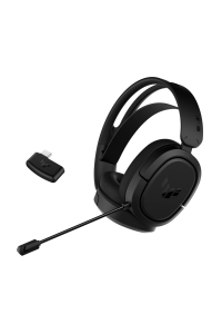 ASUS TUF Gaming H1 Wireless Sluchátka s mikrofonem Bezdrátový Přes hlavu Hraní USB typu C Černá Obrázok pre ASUS TUF Gaming H1 Wireless Sluchátka s mikrofonem Bezdrátový Přes hlavu Hraní USB typu C Černá