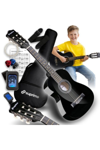 Obrázok pre SUPRIMO JRC SET BK gitara klasyczna 1/4 czarna do