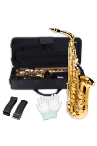SUPRIMO ALTO SAXO saksofon altowy Eb mosiężny ręka Obrázok pre SUPRIMO ALTO SAXO saksofon altowy Eb mosiężny ręka