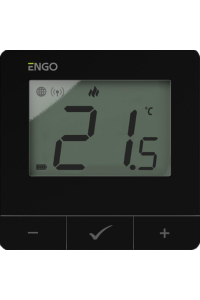 Obrázok pre ENGO Controls E25-BATB - Internetowy, natynkowy regulator temp.