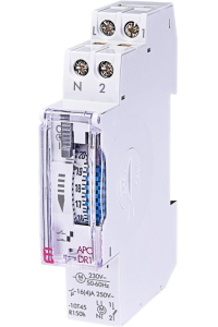 TIME SWITCH MODUL MECHAN APC-DR1 1P 16A Obrázok pre TIME SWITCH MODUL MECHAN APC-DR1 1P 16A
