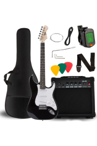 Obrázok pre V-TONE EGA 39 BK gitara elektryczna 4/4 stratocast