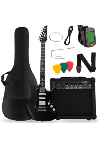 Obrázok pre V-TONE EGA 39 MBK gitara elektryczna 4/4 stratocas