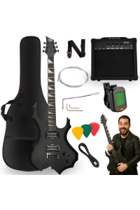 V-TONE EGS 39 MBK gitara elektryczna 4/4 czarny ma Obrázok pre V-TONE EGS 39 MBK gitara elektryczna 4/4 czarny ma