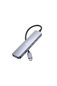 Obrázok pre Equip 133499 dokovací stanice/replikátor portů Kabel USB 3.2 Gen 2 (3.1 Gen 2) Type-C Šedá