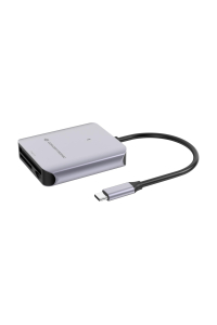 Obrázok pre Conceptronic BIAN09G čtečka karet USB 3.2 Gen 2 Type-C Šedá