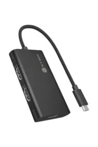Obrázok pre ICY BOX IB-AD1030-C USB 3.2 Gen 2 (3.1 Gen 2) Type-C 10000 Mbit/s Černá