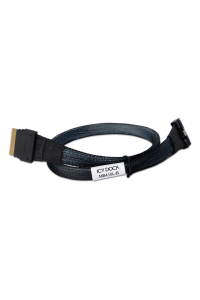 Icy Dock MB410L-B kabel pro sériové SCSI (SAS) 0,5 m Černá Obrázok pre Icy Dock MB410L-B kabel pro sériové SCSI (SAS) 0,5 m Černá