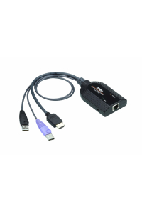 ATEN KA7188-AX KVM kabel Černá, Metalická, Purpurová Obrázok pre ATEN KA7188-AX KVM kabel Černá, Metalická, Purpurová