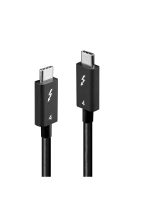 Lindy 31120 Thunderbolt kabel 1 m 40 Gbit/s Černá Obrázok pre Lindy 31120 Thunderbolt kabel 1 m 40 Gbit/s Černá