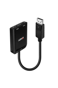 Obrázok pre Lindy 38433 adaptér k video kabelům DisplayPort 2 x HDMI