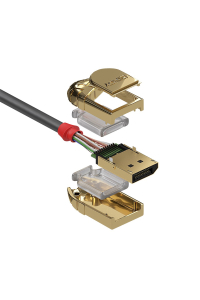 Obrázok pre Lindy 36293 DisplayPort kabel 3 m Zlato