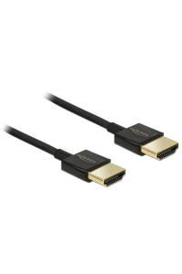 DeLOCK HDMI/HDMI, 4.5 m HDMI kabel 4,5 m HDMI Typ A (standardní) Černá Obrázok pre DeLOCK HDMI/HDMI, 4.5 m HDMI kabel 4,5 m HDMI Typ A (standardní) Černá