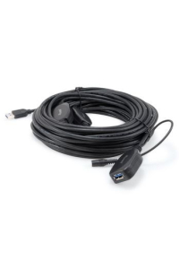 Equip 133348 USB kabel USB 3.2 Gen 1 (3.1 Gen 1) 15 m USB A Černá Obrázok pre Equip 133348 USB kabel USB 3.2 Gen 1 (3.1 Gen 1) 15 m USB A Černá