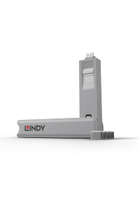 Lindy 40427 blokátor portů Blokátor portu + klíč USB typu C Bílá 5 kusů Obrázok pre Lindy 40427 blokátor portů Blokátor portu + klíč USB typu C Bílá 5 kusů