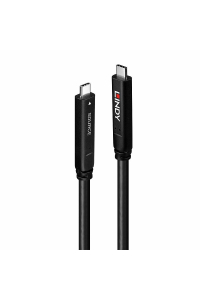 Lindy 43393 USB kabel USB 3.2 Gen 1 (3.1 Gen 1) 8 m USB C Černá Obrázok pre Lindy 43393 USB kabel USB 3.2 Gen 1 (3.1 Gen 1) 8 m USB C Černá