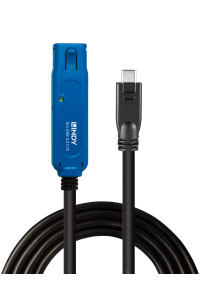Lindy 43380 USB kabel USB 3.2 Gen 1 (3.1 Gen 1) 5 m USB C USB A Černá Obrázok pre Lindy 43380 USB kabel USB 3.2 Gen 1 (3.1 Gen 1) 5 m USB C USB A Černá