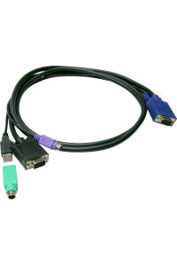 Obrázok pre LevelOne ACC-3203 KVM kabel Černá 5 m