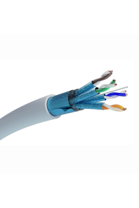 Obrázok pre Extralink CAT6A FFTP (F/FTP) INDOOR TWISTED PAIR 305M síťový kabel