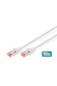 Digitus DK-1644-050-WH-10 síťový kabel Bílá 5 m Cat6 S/FTP (S-STP) Obrázok pre Digitus DK-1644-050-WH-10 síťový kabel Bílá 5 m Cat6 S/FTP (S-STP)