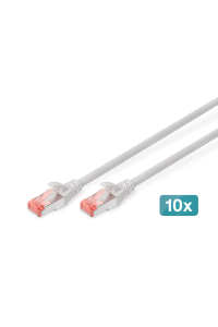 Digitus DK-1644-050-10 síťový kabel Šedá 5 m Cat6 S/FTP (S-STP) Obrázok pre Digitus DK-1644-050-10 síťový kabel Šedá 5 m Cat6 S/FTP (S-STP)