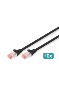 Digitus DK-1644-050-BL-10 síťový kabel Černá 5 m Cat6 S/FTP (S-STP) Obrázok pre Digitus DK-1644-050-BL-10 síťový kabel Černá 5 m Cat6 S/FTP (S-STP)