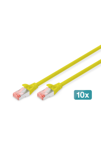 Obrázok pre Digitus DK-1644-050-Y-10 síťový kabel Žlutá 5 m Cat6 S/FTP (S-STP)