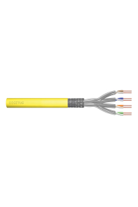 Digitus DK-1745-A-VH-5 síťový kabel Žlutá 500 m Cat7a S/FTP (S-STP) Obrázok pre Digitus DK-1745-A-VH-5 síťový kabel Žlutá 500 m Cat7a S/FTP (S-STP)