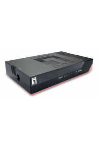LevelOne GSW-0807 síťový přepínač Nespravované Gigabit Ethernet (10/100/1000) Černá, Červená Obrázok pre LevelOne GSW-0807 síťový přepínač Nespravované Gigabit Ethernet (10/100/1000) Černá, Červená