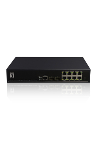 LevelOne GEP-1061 síťový přepínač Řízený L2 Gigabit Ethernet (10/100/1000) Podpora napájení po Ethernetu (PoE) Černá Obrázok pre LevelOne GEP-1061 síťový přepínač Řízený L2 Gigabit Ethernet (10/100/1000) Podpora napájení po Ethernetu (PoE) Černá