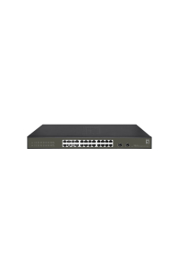 LevelOne GES-2126 síťový přepínač Řízený L2 Gigabit Ethernet (10/100/1000) Černá Obrázok pre LevelOne GES-2126 síťový přepínač Řízený L2 Gigabit Ethernet (10/100/1000) Černá