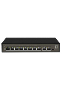 LevelOne FGP-1031 síťový přepínač Nespravované Gigabit Ethernet (10/100/1000) Podpora napájení po Ethernetu (PoE) Černá Obrázok pre LevelOne FGP-1031 síťový přepínač Nespravované Gigabit Ethernet (10/100/1000) Podpora napájení po Ethernetu (PoE) Černá