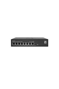 LevelOne GES-2208 síťový přepínač Řízený L2 Gigabit Ethernet (10/100/1000) Černá Obrázok pre LevelOne GES-2208 síťový přepínač Řízený L2 Gigabit Ethernet (10/100/1000) Černá