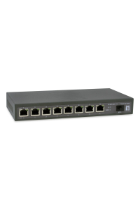 Obrázok pre LevelOne GEP-0925 síťový přepínač Nespravované 2.5G Ethernet (100/1000/2500) Podpora napájení po Ethernetu (PoE) Černá