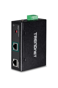 Obrázok pre Trendnet TI-SG104 síťový splitter Podpora napájení po Ethernetu (PoE) Černá