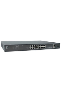LevelOne FGP-2031 síťový přepínač Nespravované Fast Ethernet (10/100) Podpora napájení po Ethernetu (PoE) 1U Černá Obrázok pre LevelOne FGP-2031 síťový přepínač Nespravované Fast Ethernet (10/100) Podpora napájení po Ethernetu (PoE) 1U Černá