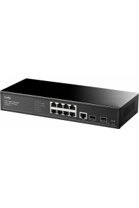 Obrázok pre Cudy GS2008S2 síťový přepínač Řízený L2 Gigabit Ethernet (10/100/1000) 1U Černá