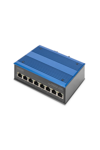 Obrázok pre ASSMANN Electronic DN-650106 síťový přepínač Fast Ethernet (10/100) Černá, Modrá