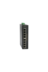 Obrázok pre LevelOne IFP-0801 síťový přepínač Fast Ethernet (10/100) Podpora napájení po Ethernetu (PoE) Černá